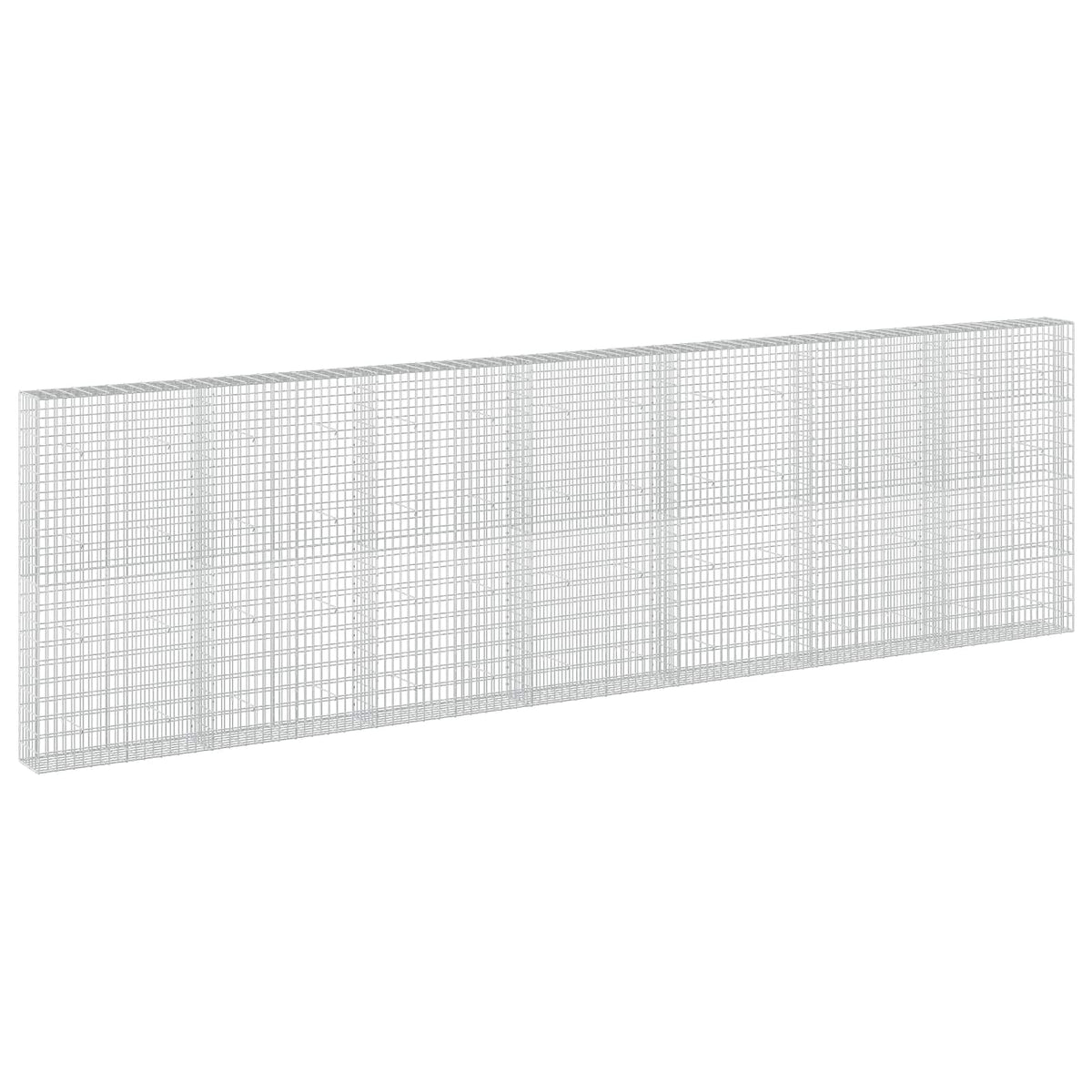 vidaXL Gabion z drutu 3,5 mm i siatką 5x10 cm 700x30x200 cm