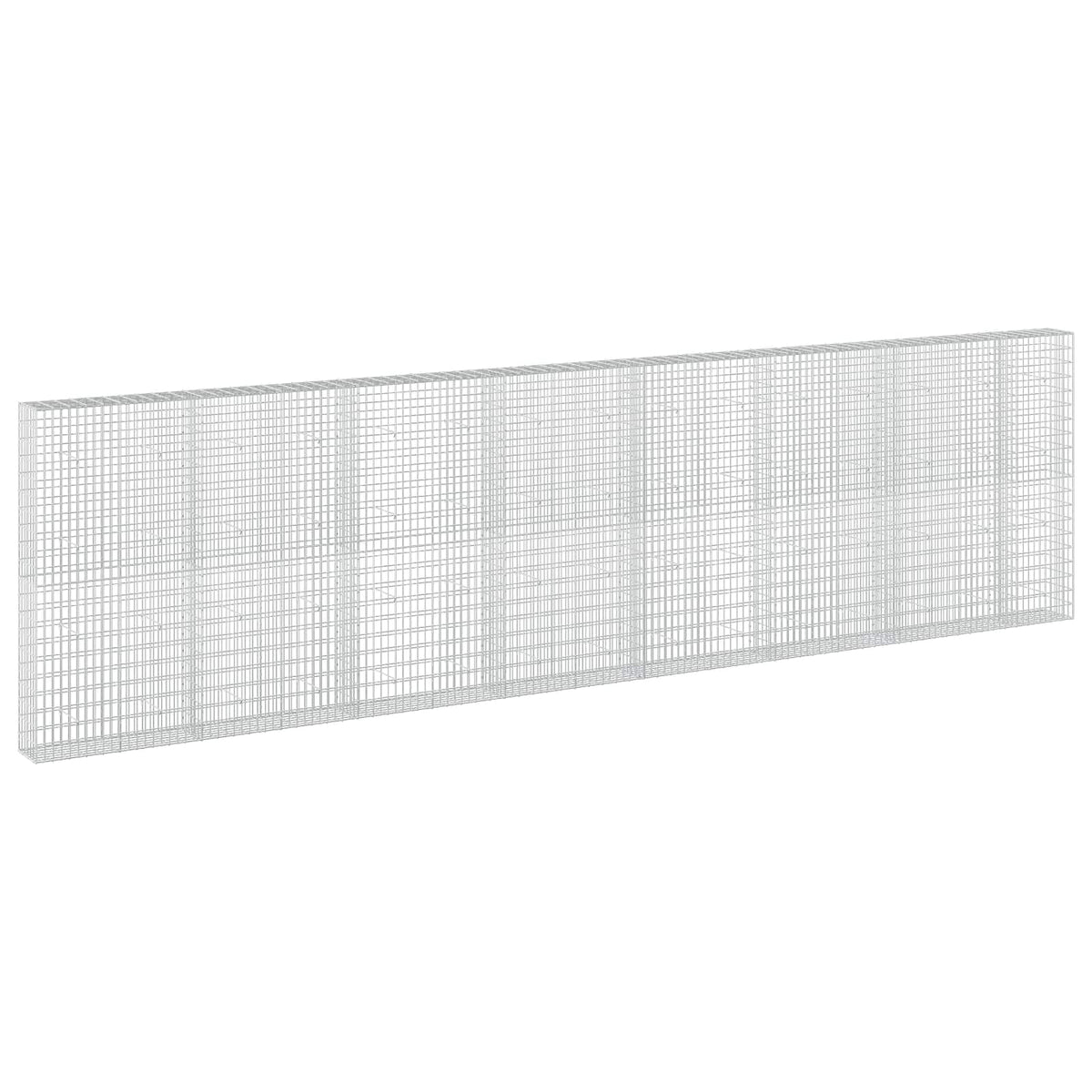 vidaXL Gabion z drutu 3,5 mm i siatką 5x10 cm 750x30x200 cm