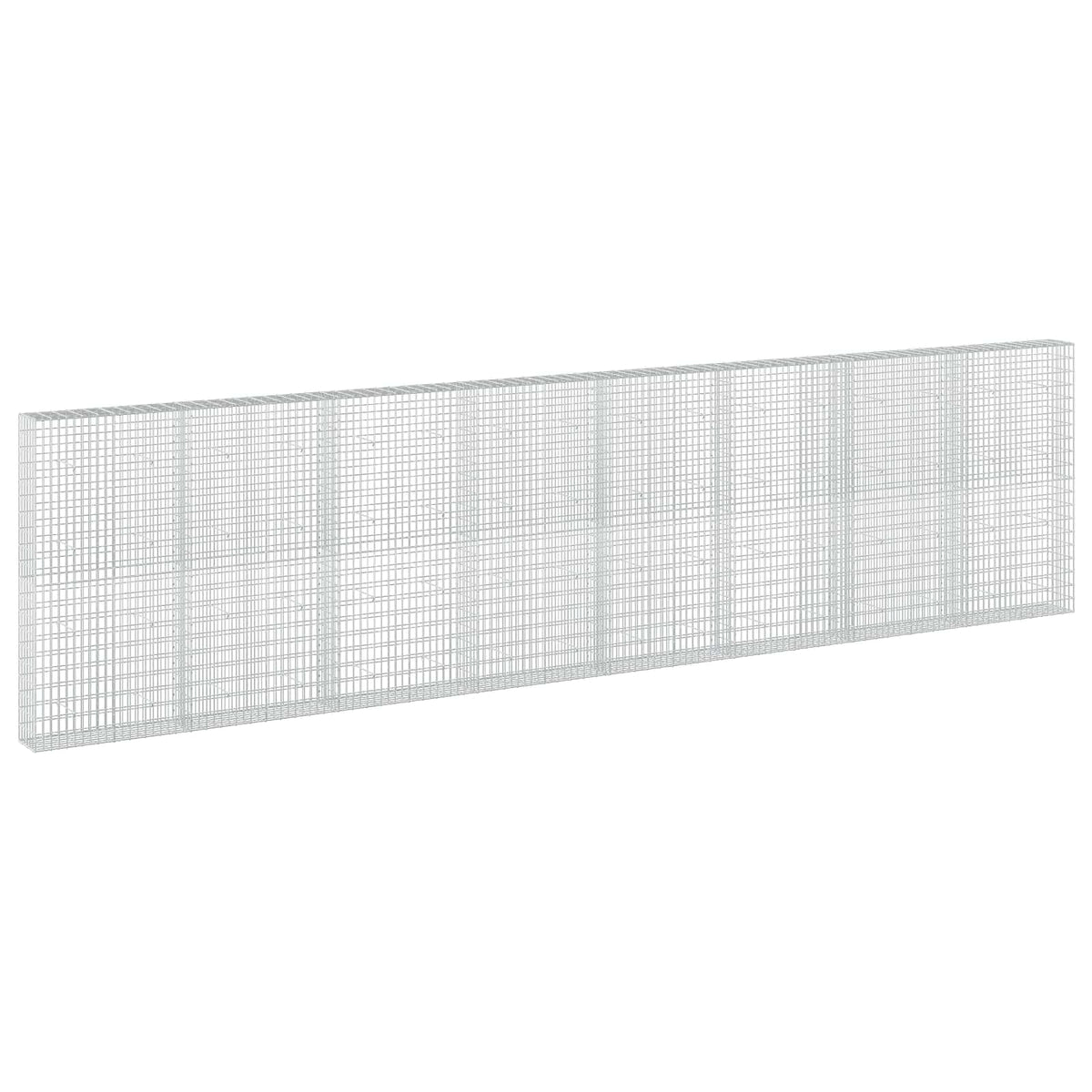 vidaXL Gabion z drutu 3,5 mm i siatką 5x10 cm 800x30x200 cm