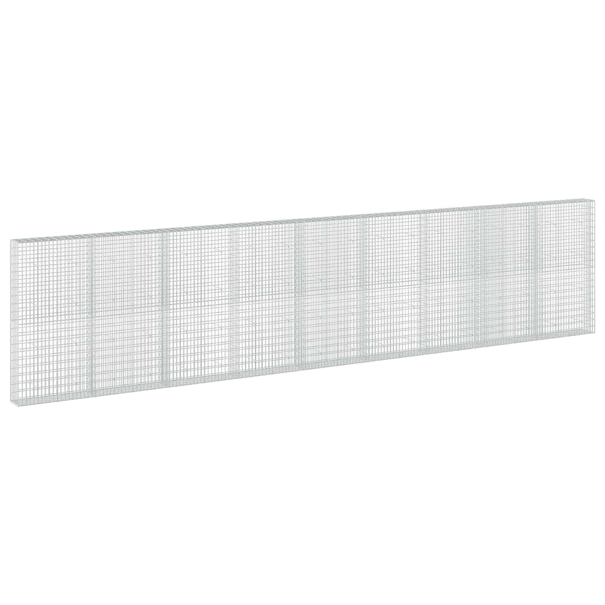 vidaXL Gabion z drutu 3,5 mm i siatką 5x10 cm 900x30x200 cm