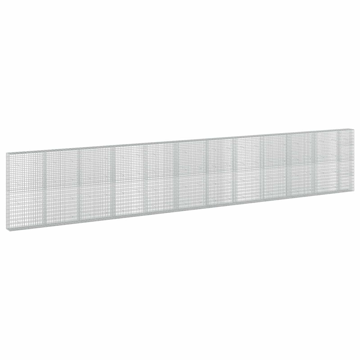 vidaXL Gabion z drutu 3,5 mm i siatką 5x10 cm 1150x30x200 cm