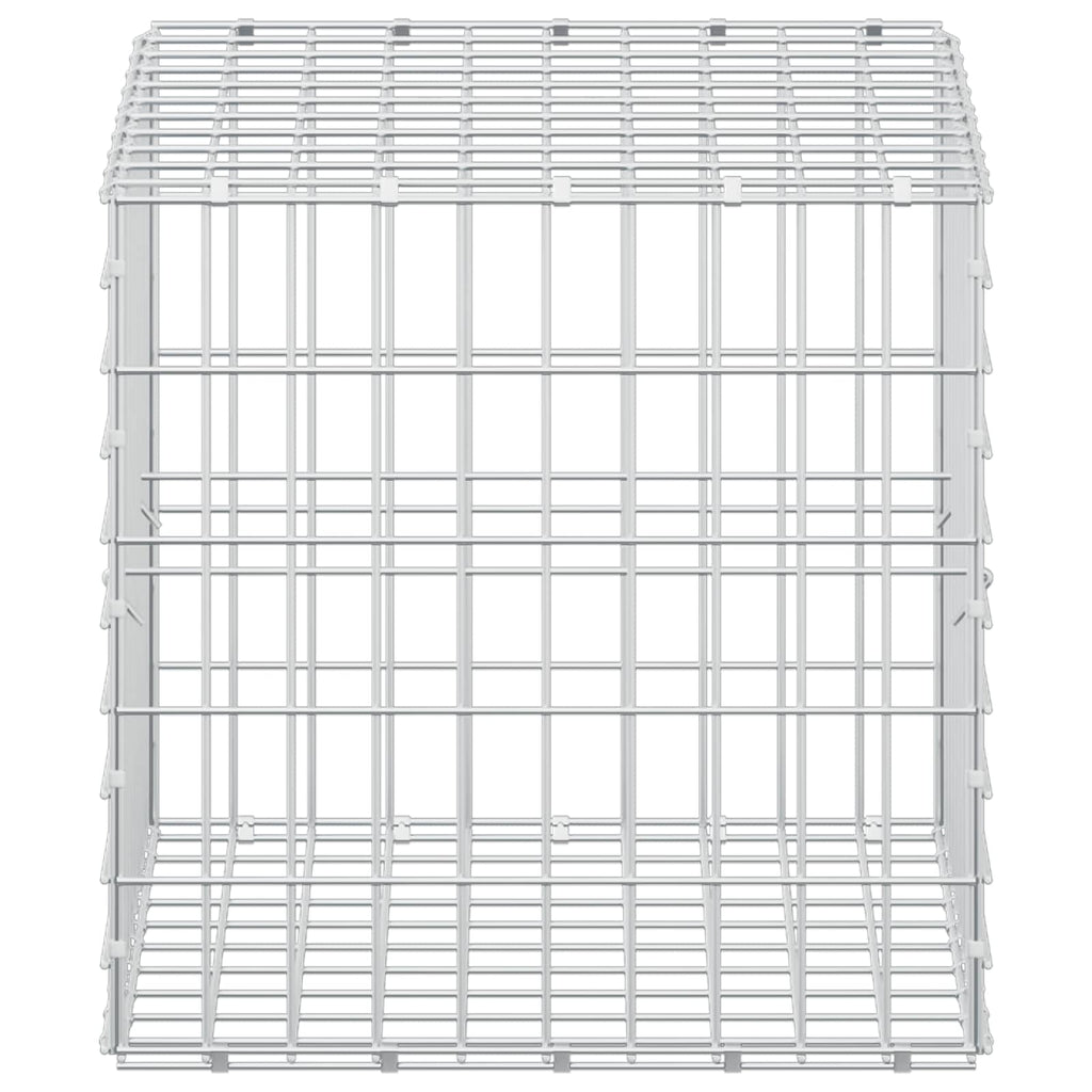 vidaXL Gabion z drutu 3,5 mm i siatką 5x10 cm 100x50x50 cm