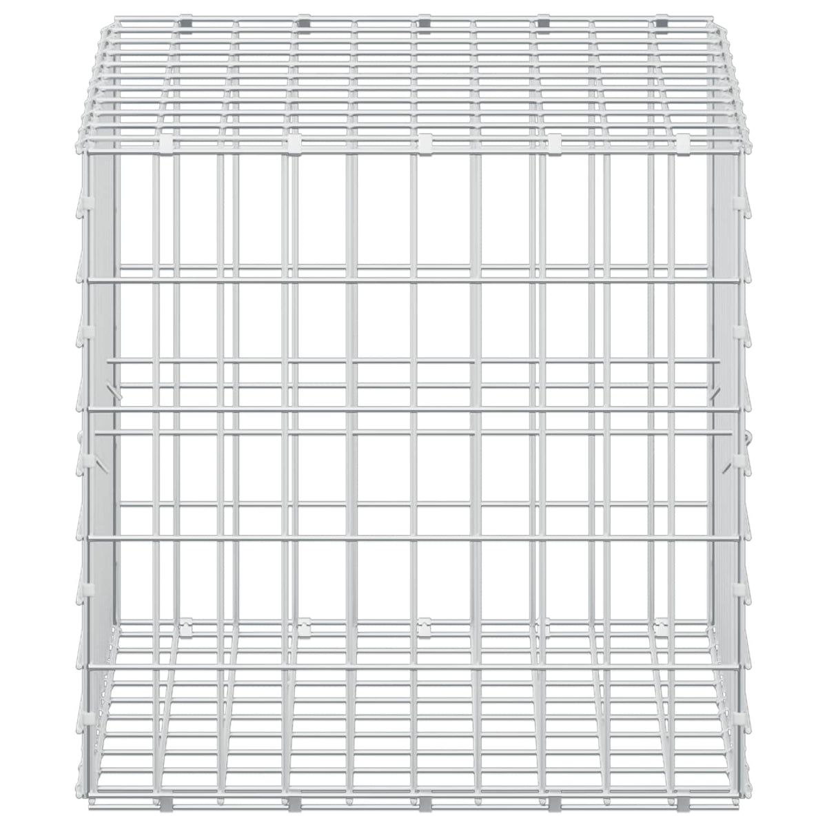 vidaXL Gabion z drutu 3,5 mm i siatką 5x10 cm 100x50x50 cm