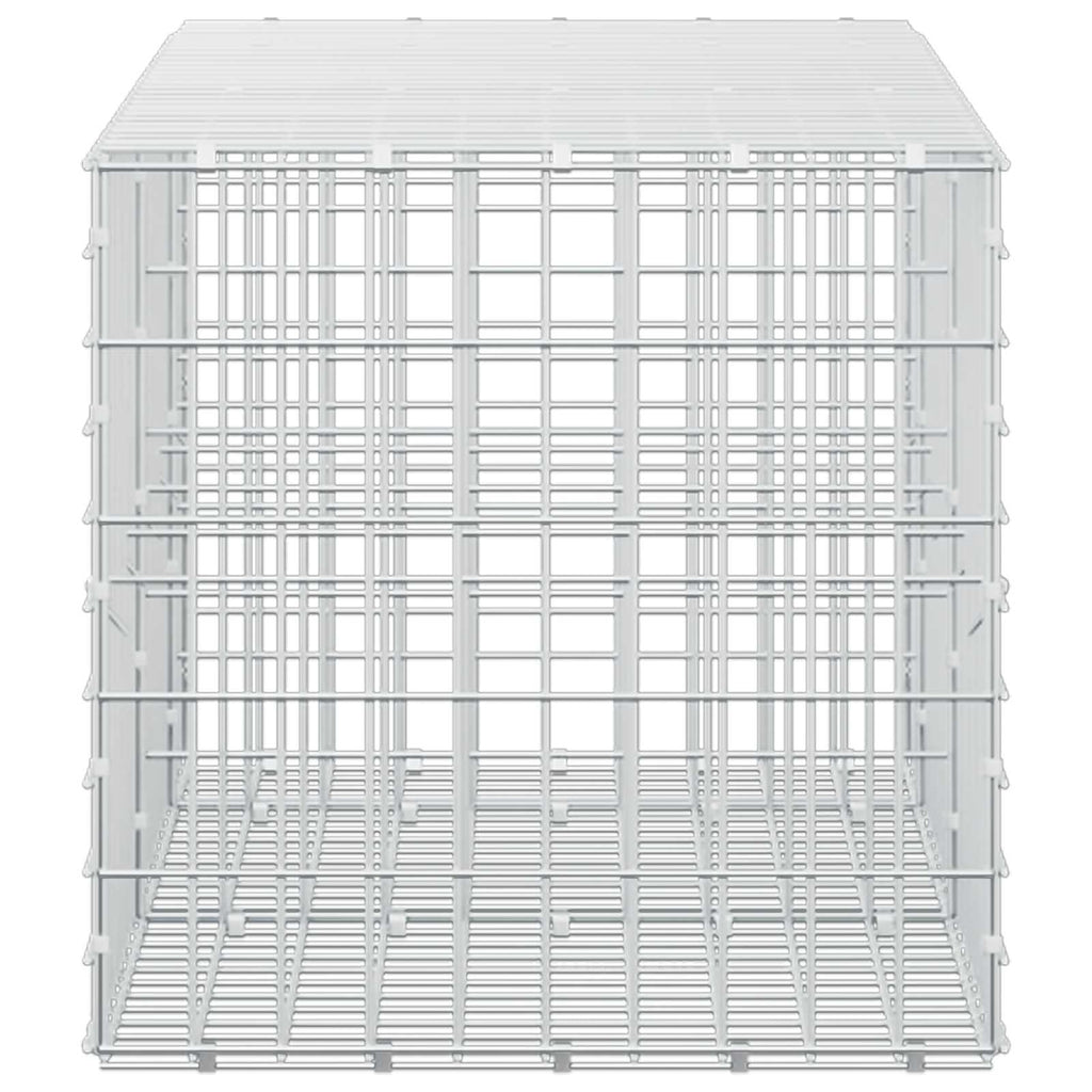 vidaXL Gabion z drutu 3,5 mm i siatką 5x10 cm 250x50x50 cm