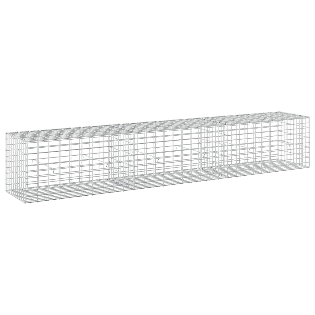 vidaXL Gabion z drutu 3,5 mm i siatką 5x10 cm 300x50x50 cm
