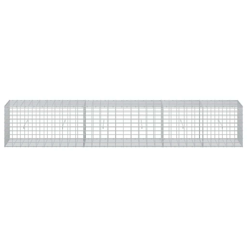 vidaXL Gabion z drutu 3,5 mm i siatką 5x10 cm 300x50x50 cm