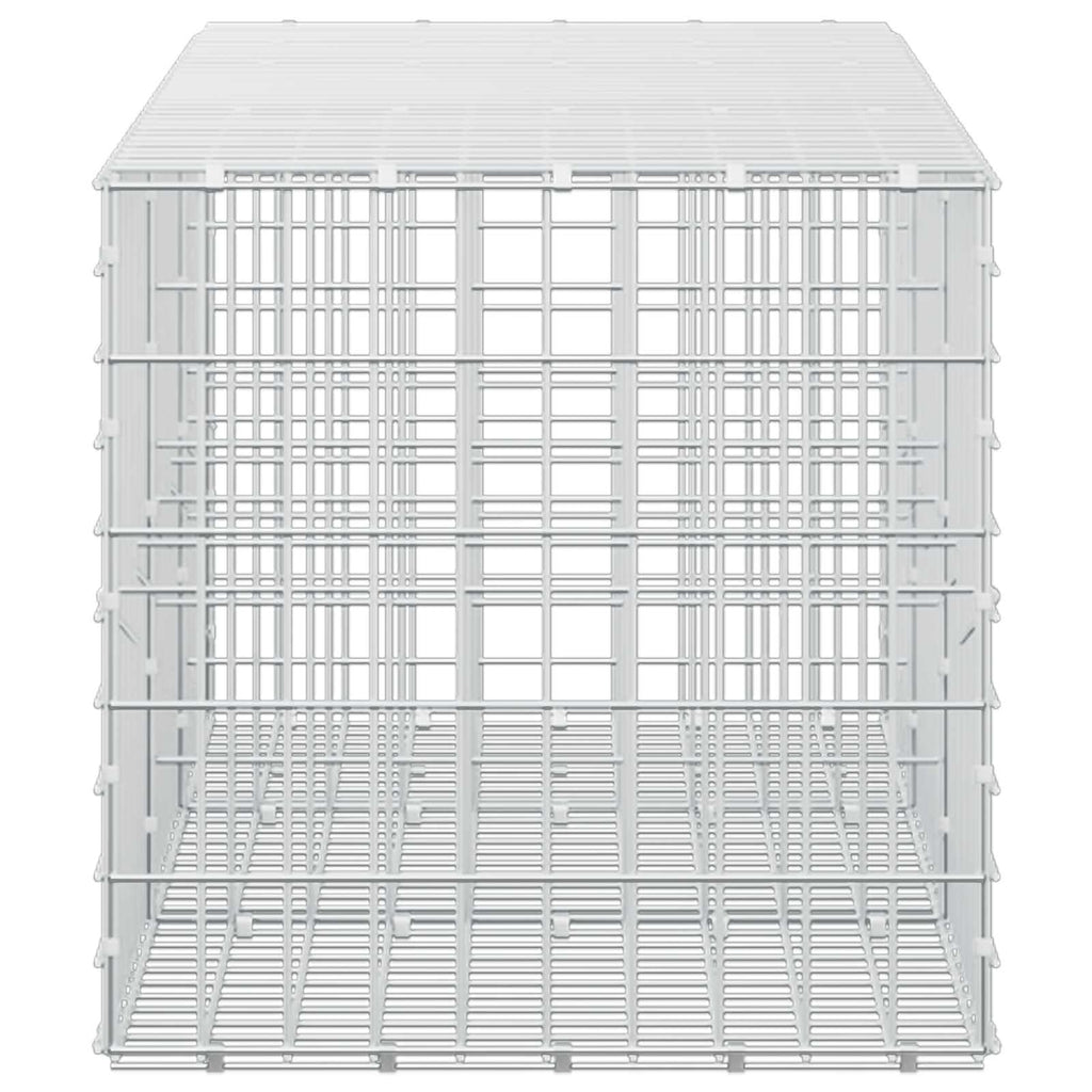 vidaXL Gabion z drutu 3,5 mm i siatką 5x10 cm 300x50x50 cm