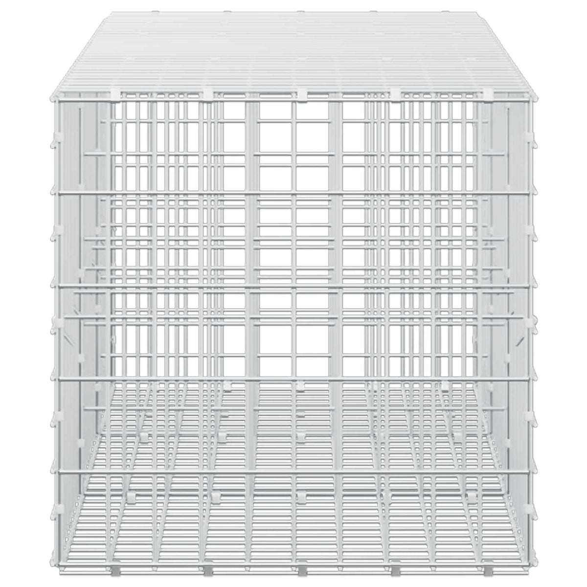 vidaXL Gabion z drutu 3,5 mm i siatką 5x10 cm 300x50x50 cm