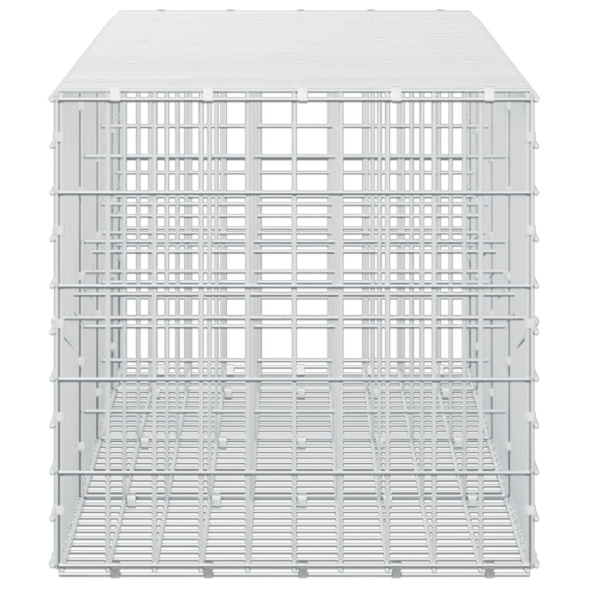 vidaXL Gabion z drutu 3,5 mm i siatką 5x10 cm 350x50x50 cm