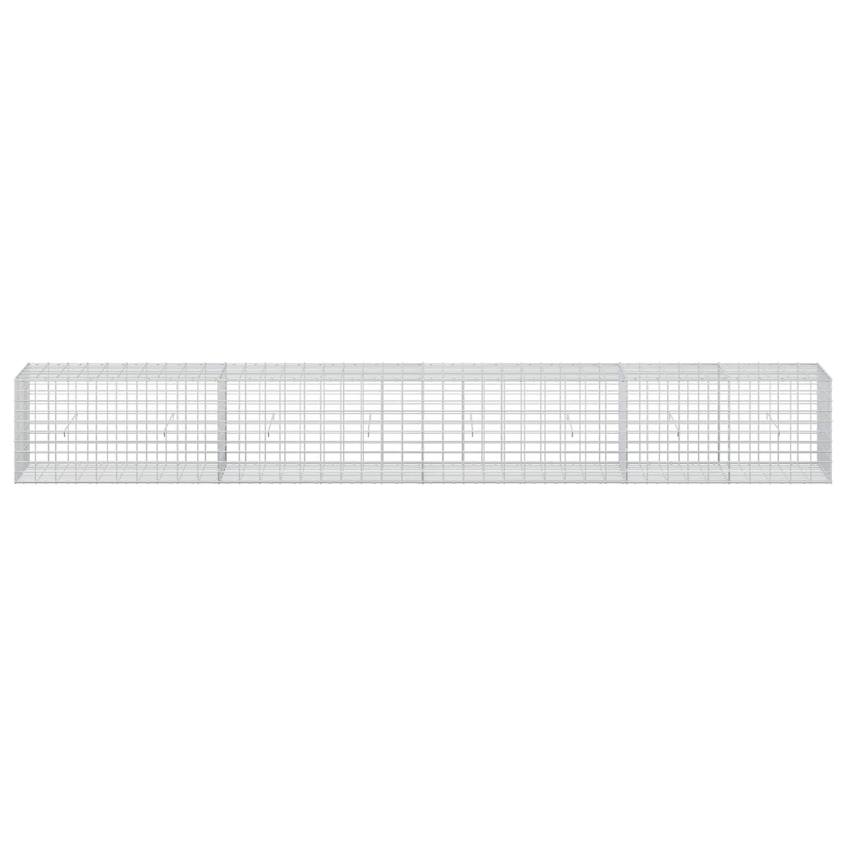 vidaXL Gabion z drutu 3,5 mm i siatką 5x10 cm 400x50x50 cm