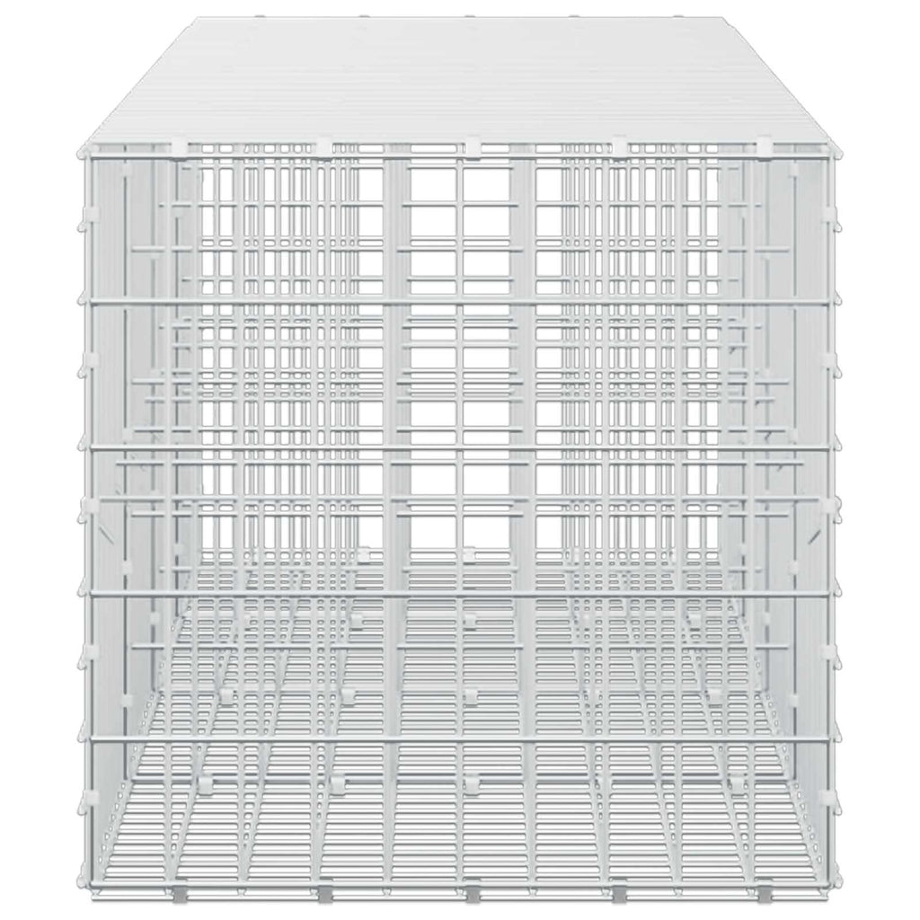 vidaXL Gabion z drutu 3,5 mm i siatką 5x10 cm 400x50x50 cm
