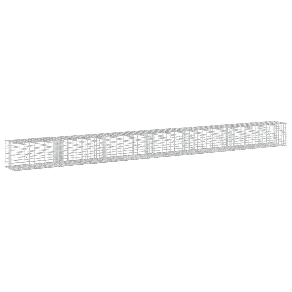 vidaXL Gabion z drutu 3,5 mm i siatką 5x10 cm 650x50x50 cm