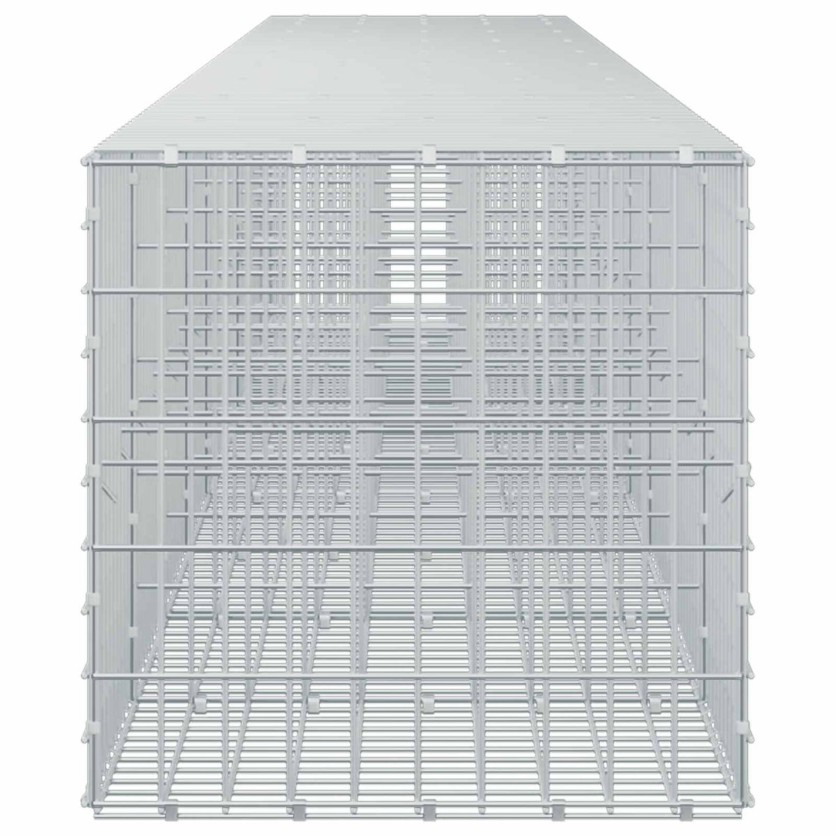 vidaXL Gabion z drutu 3,5 mm i siatką 5x10 cm 900x50x50 cm