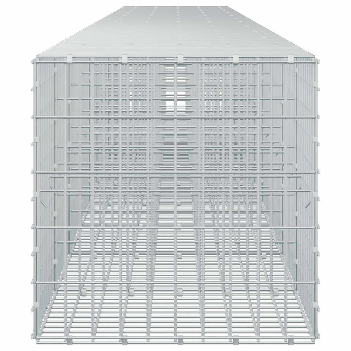 vidaXL Gabion z drutu 3,5 mm i siatką 5x10 cm 1100x50x50 cm