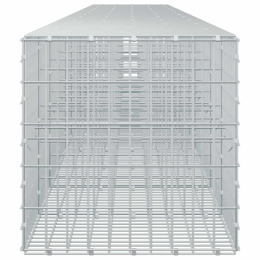 vidaXL Gabion z drutu 3,5 mm i siatką 5x10 cm 1150x50x50 cm