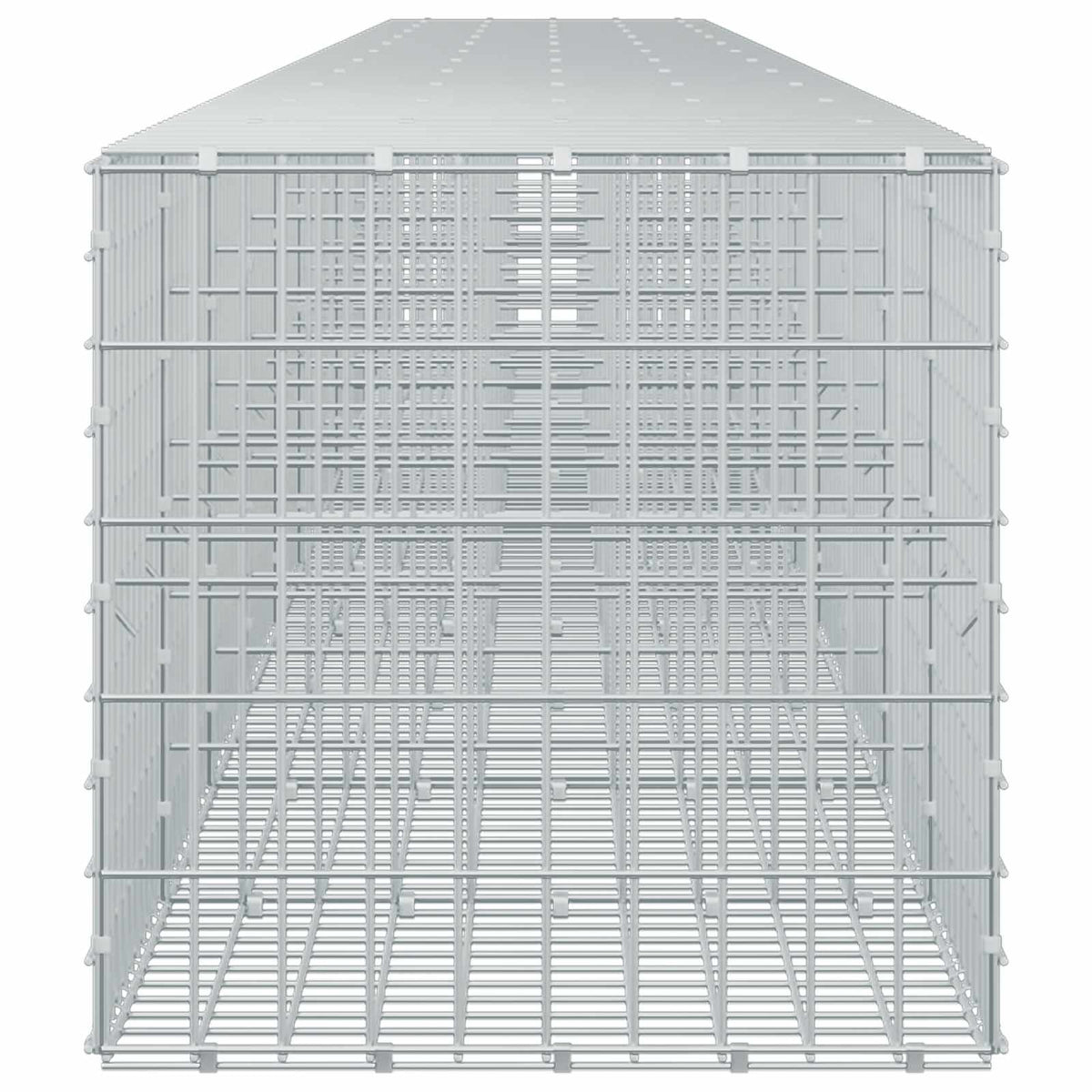 vidaXL Gabion z drutu 3,5 mm i siatką 5x10 cm 1150x50x50 cm