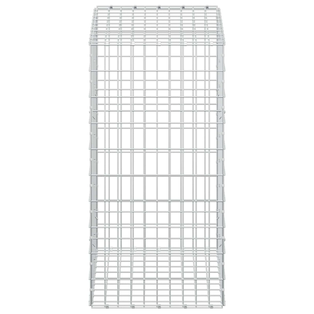 vidaXL Gabion z drutu 3,5 mm i siatką 5x10 cm 100x50x100 cm