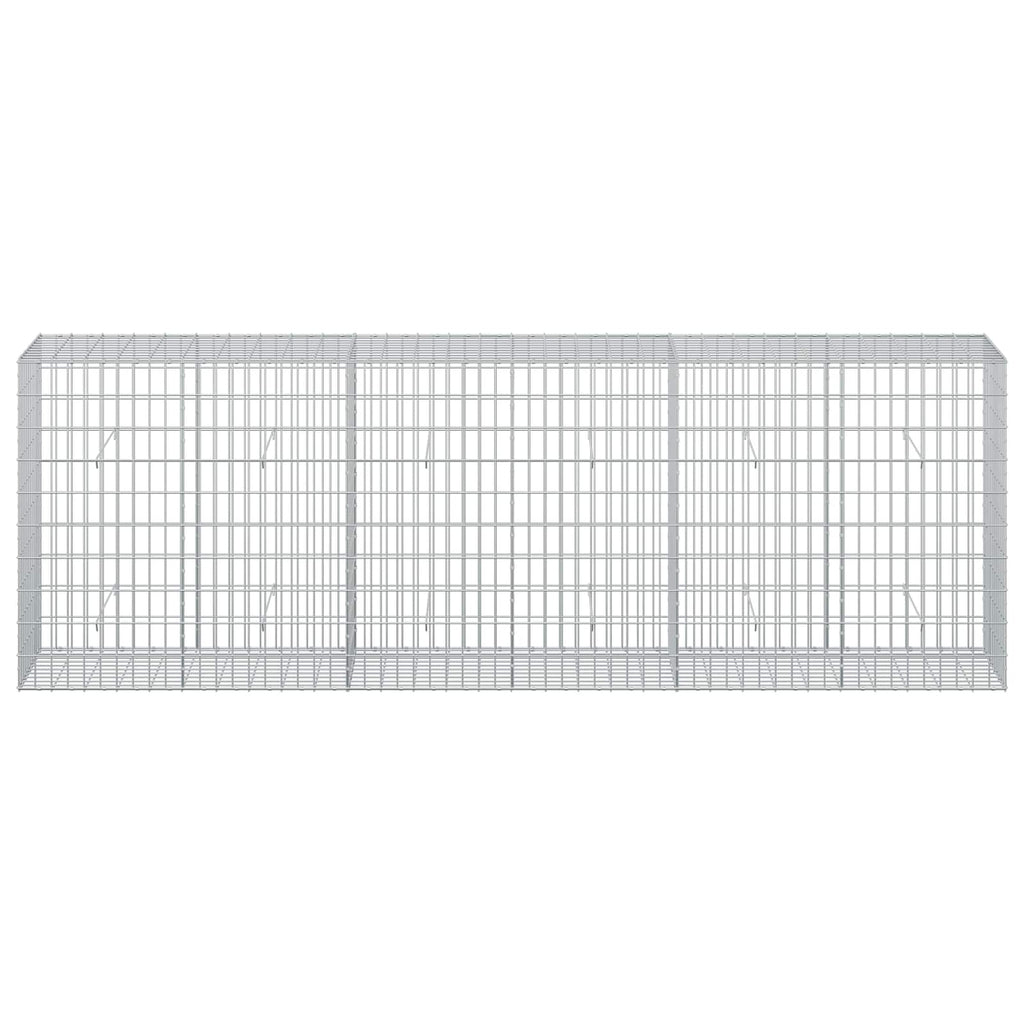 vidaXL Gabion z drutu 3,5 mm i siatką 5x10 cm 300x50x100 cm