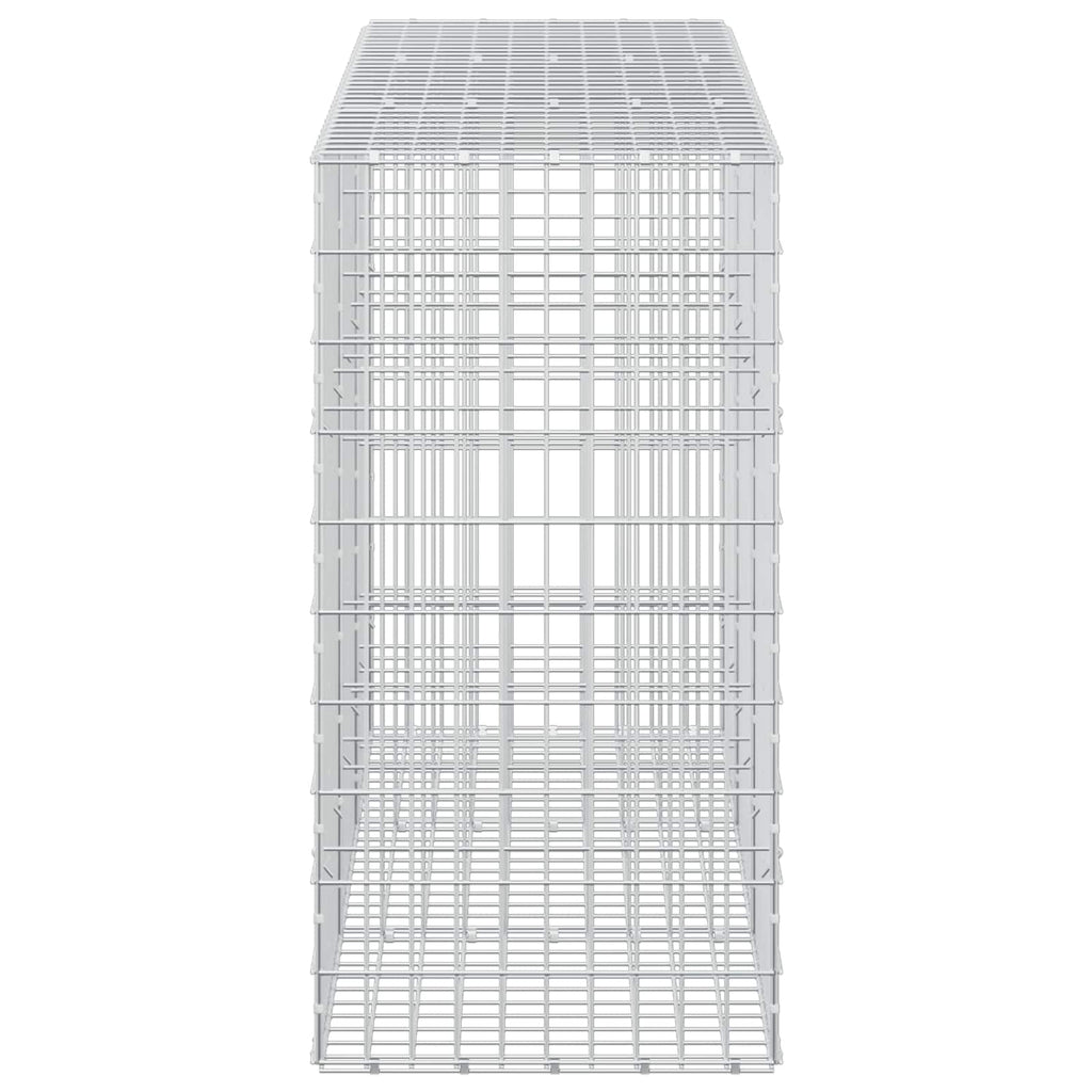 vidaXL Gabion z drutu 3,5 mm i siatką 5x10 cm 300x50x100 cm