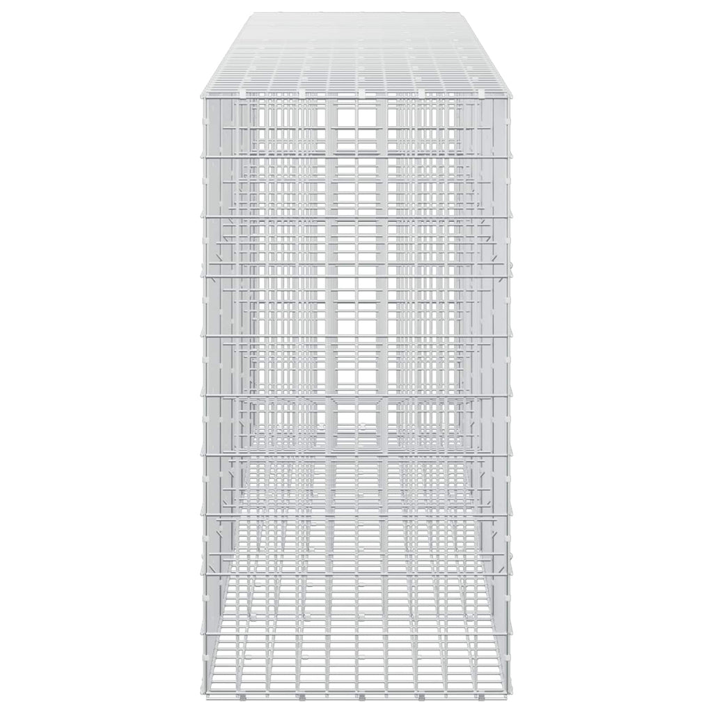 vidaXL Gabion z drutu 3,5 mm i siatką 5x10 cm 450x50x100 cm