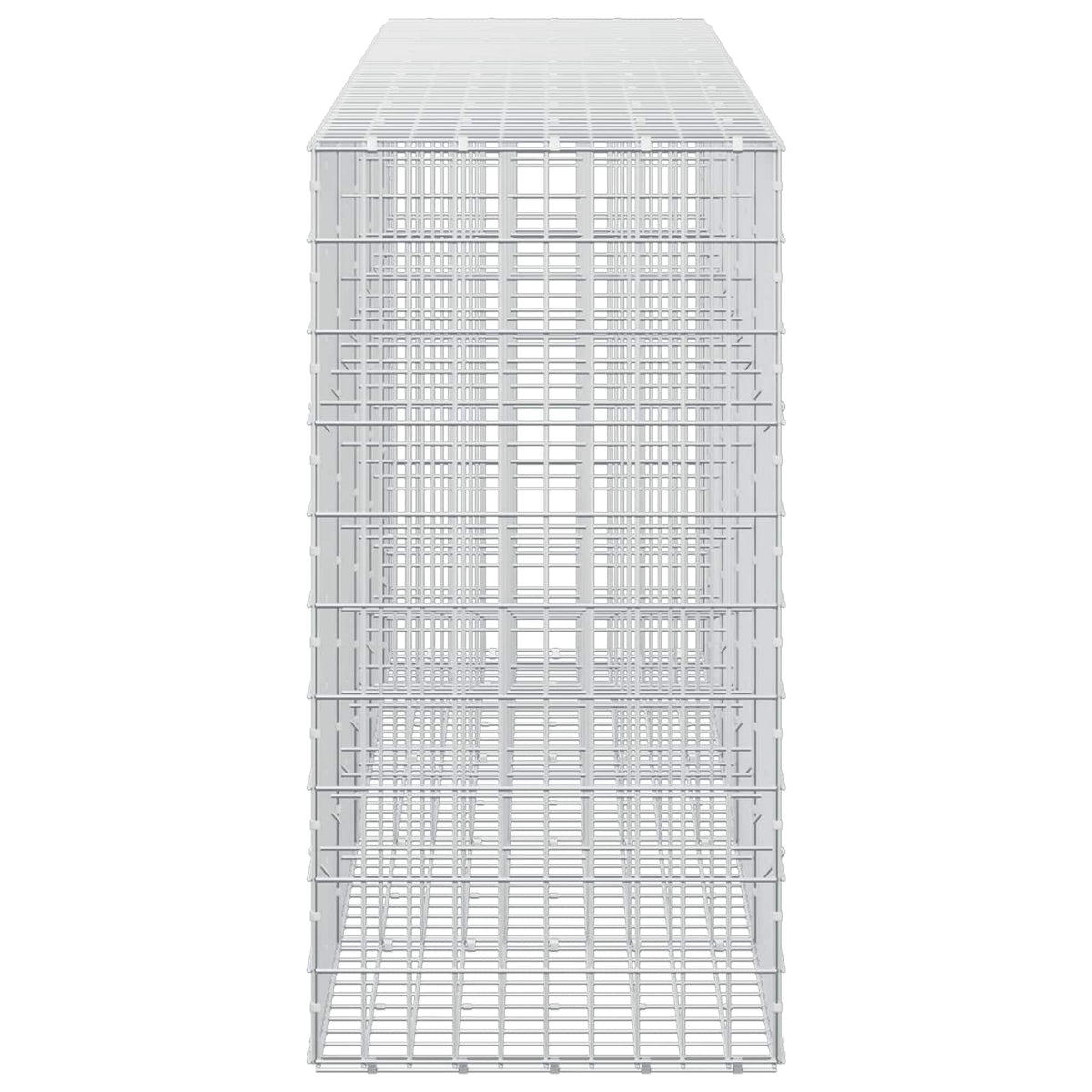 vidaXL Gabion z drutu 3,5 mm i siatką 5x10 cm 450x50x100 cm