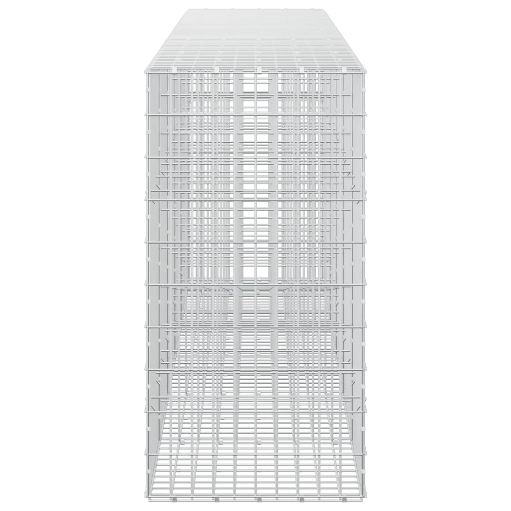 vidaXL Gabion z drutu 3,5 mm i siatką 5x10 cm 550x50x100 cm