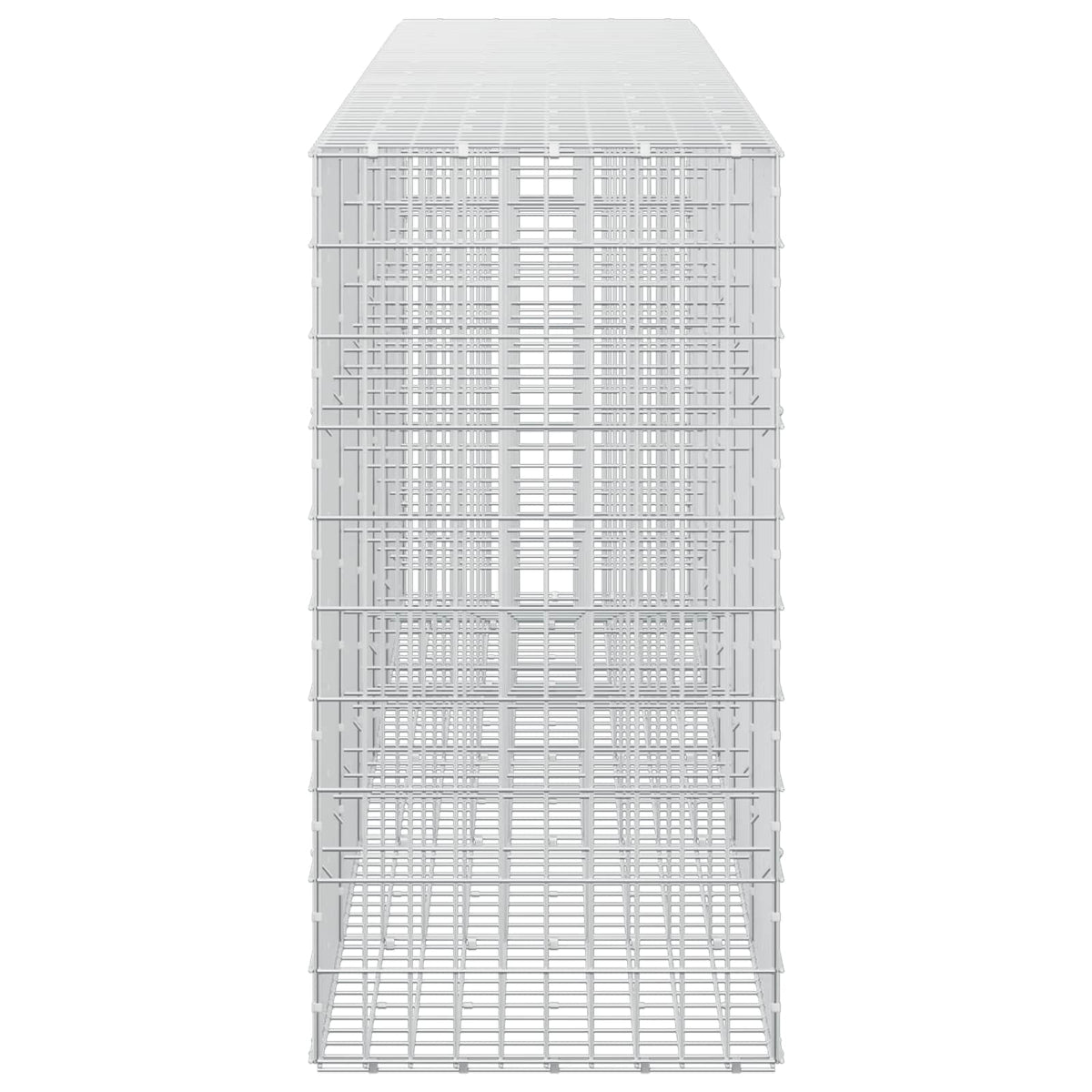 vidaXL Gabion z drutu 3,5 mm i siatką 5x10 cm 550x50x100 cm