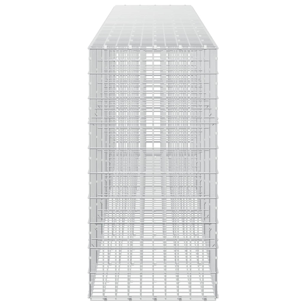 vidaXL Gabion z drutu 3,5 mm i siatką 5x10 cm 600x50x100 cm