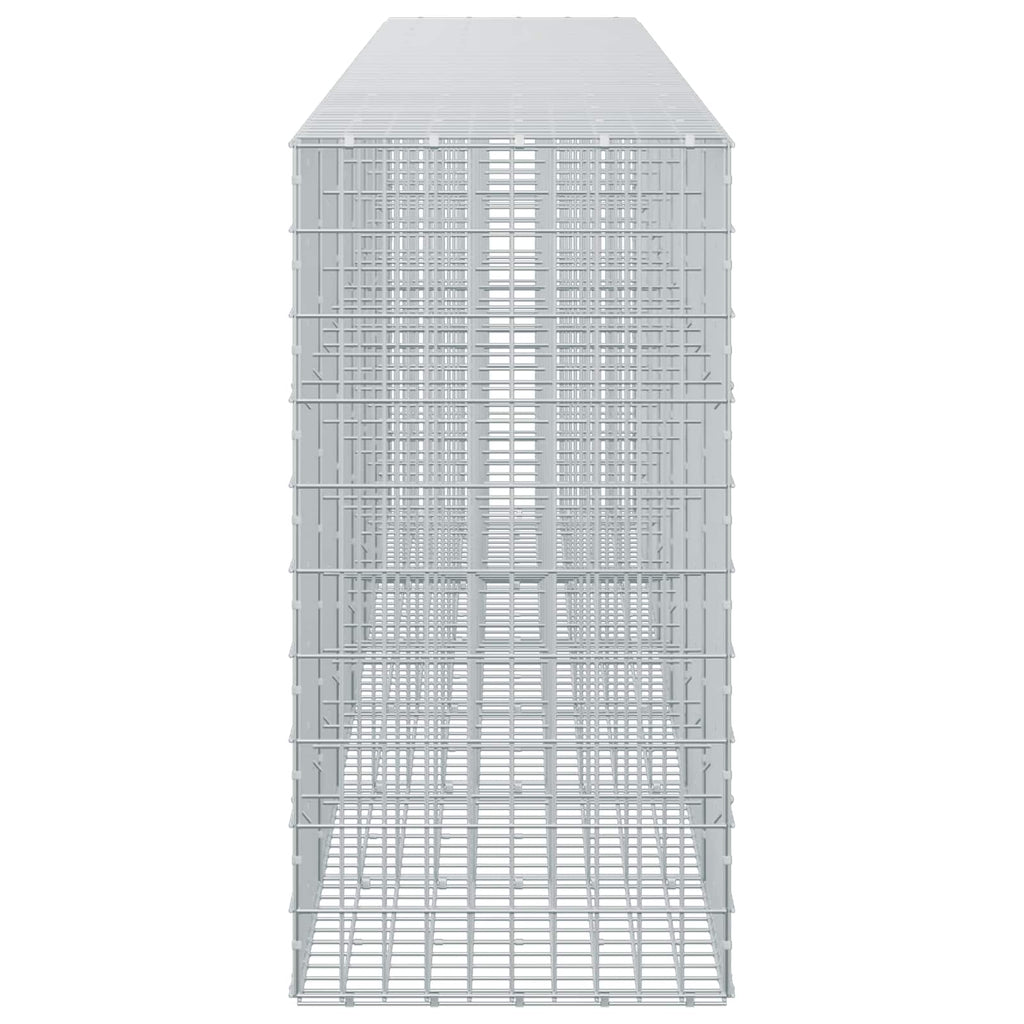 vidaXL Gabion z drutu 3,5 mm i siatką 5x10 cm 650x50x100 cm