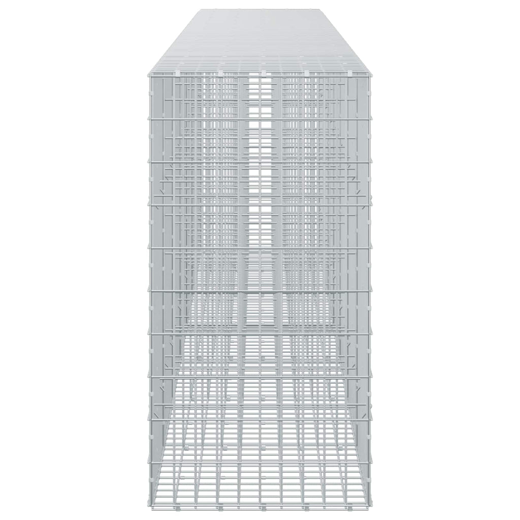 vidaXL Gabion z drutu 3,5 mm i siatką 5x10 cm 700x50x100 cm