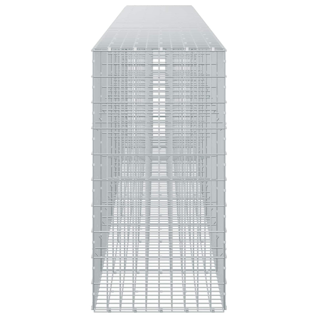 vidaXL Gabion z drutu 3,5 mm i siatką 5x10 cm 800x50x100 cm