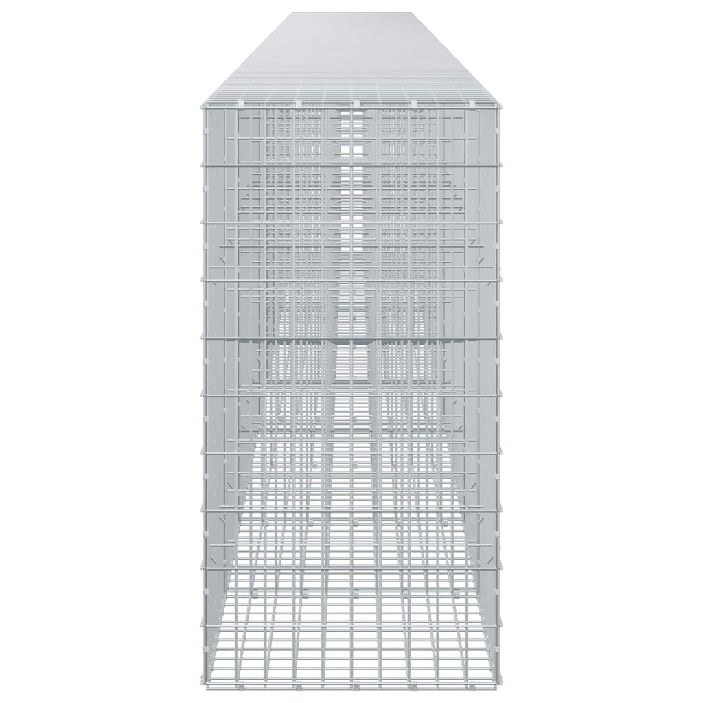 vidaXL Gabion z drutu 3,5 mm i siatką 5x10 cm 1000x50x100 cm