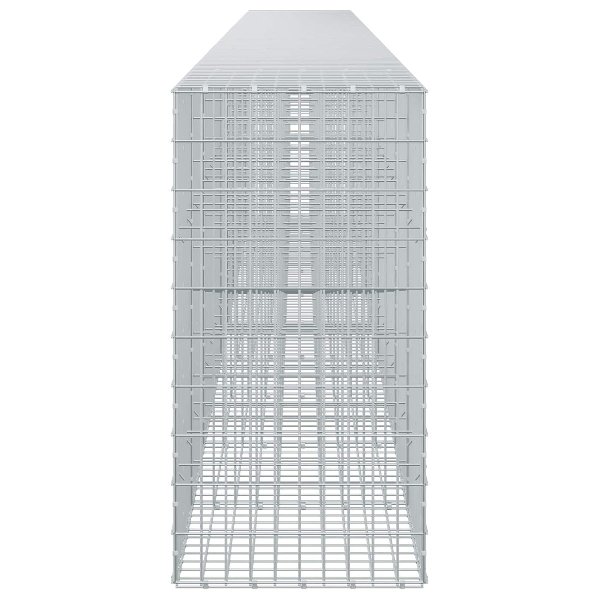 vidaXL Gabion z drutu 3,5 mm i siatką 5x10 cm 1000x50x100 cm