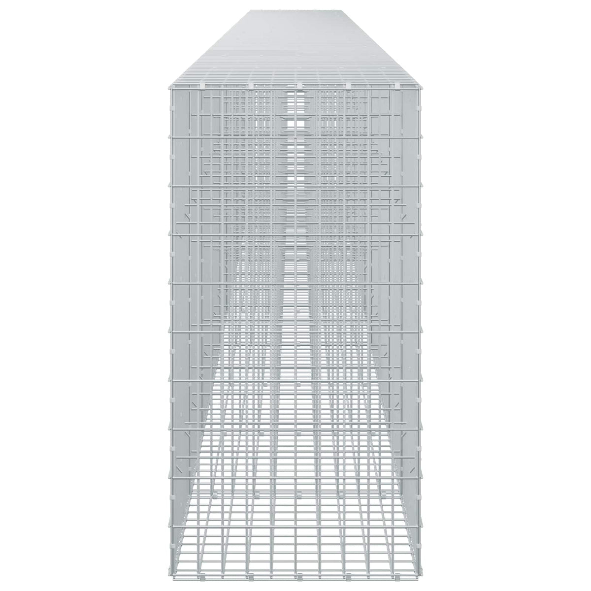 vidaXL Gabion z drutu 3,5 mm i siatką 5x10 cm 1100x50x100 cm