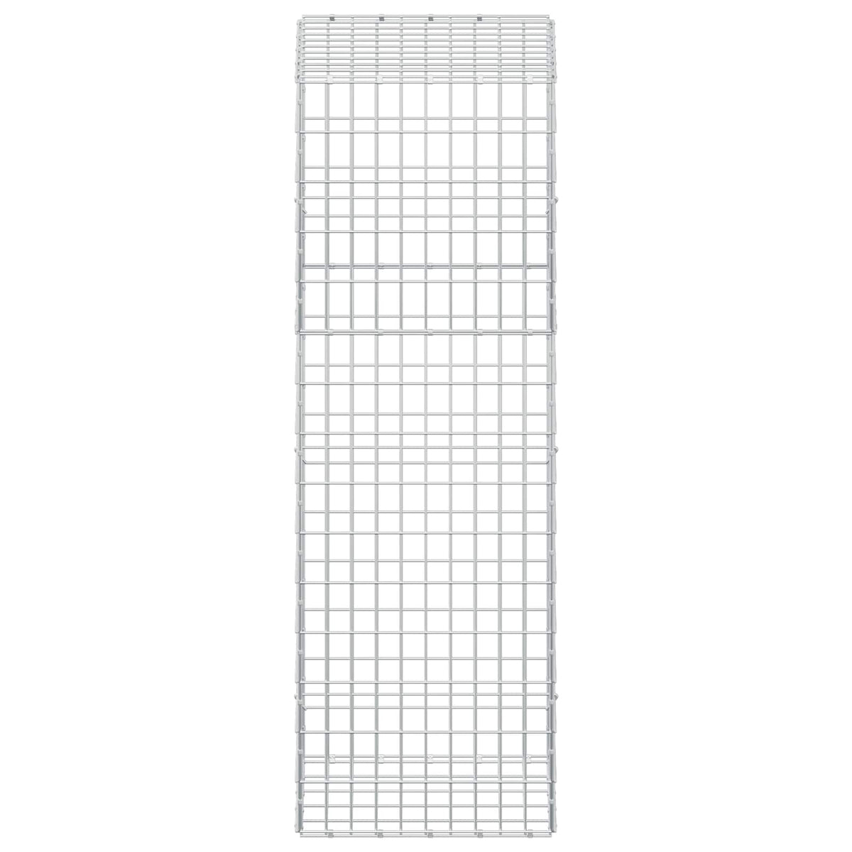 vidaXL Gabion z drutu 3,5 mm i siatką 5x10 cm 50x50x150 cm