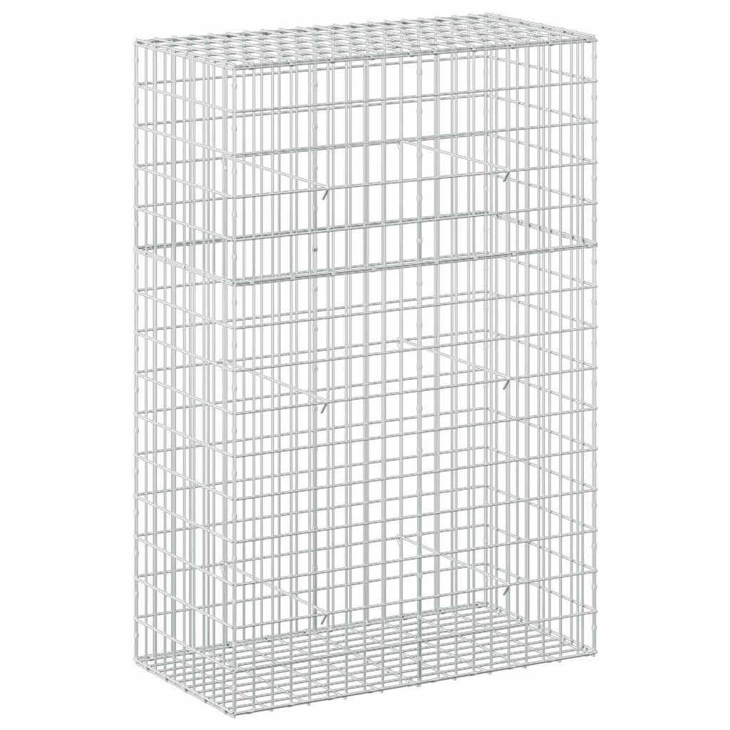 vidaXL Gabion z drutu 3,5 mm i siatką 5x10 cm 100x50x150 cm
