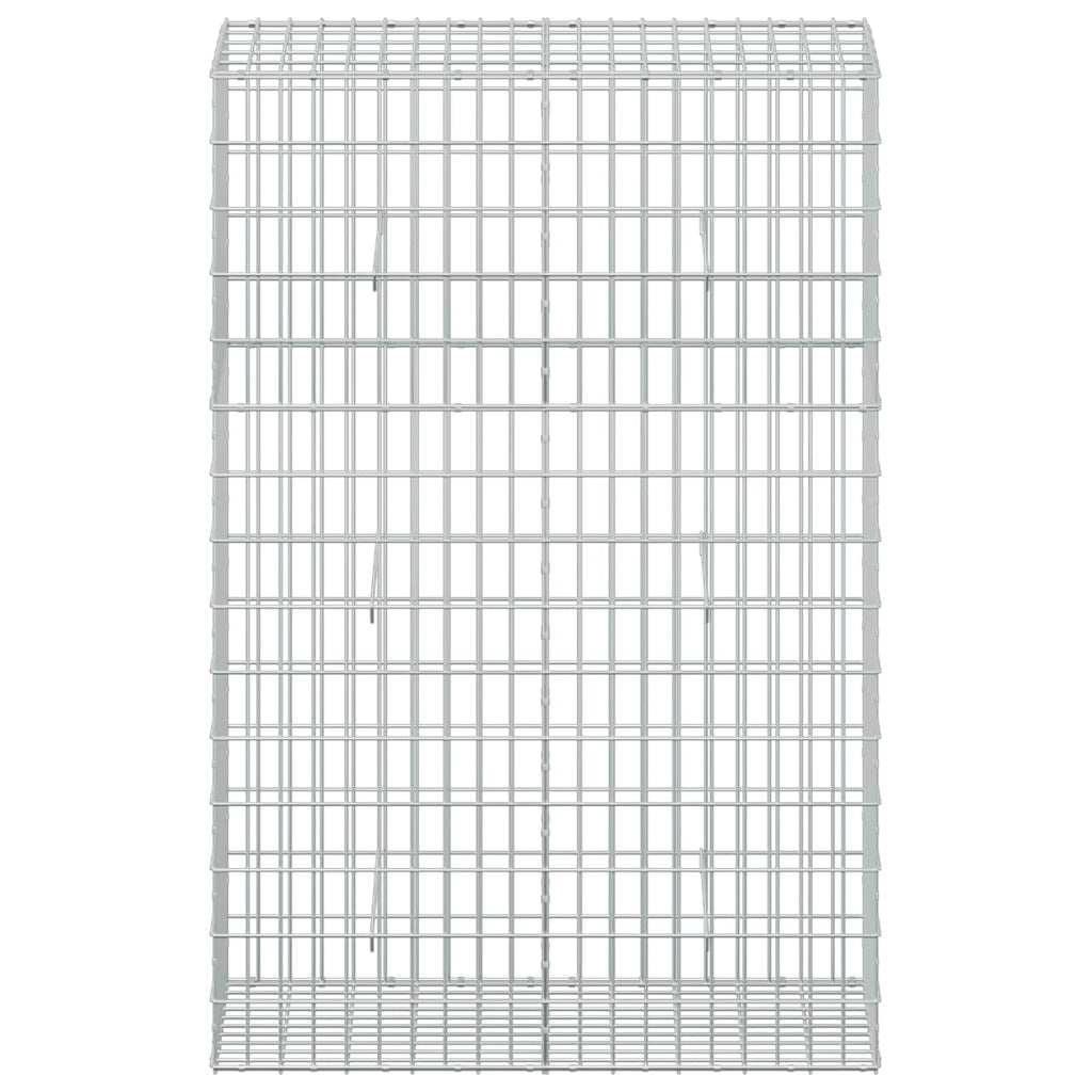 vidaXL Gabion z drutu 3,5 mm i siatką 5x10 cm 100x50x150 cm