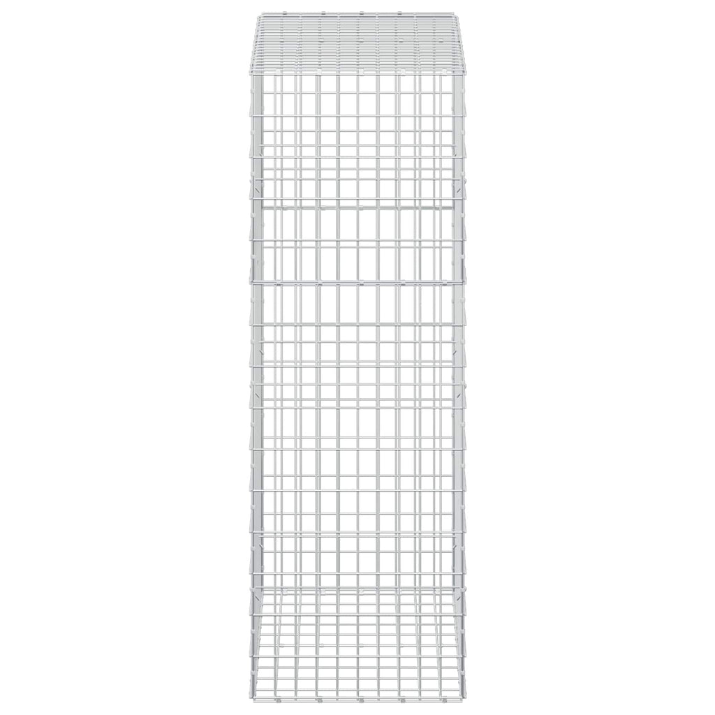 vidaXL Gabion z drutu 3,5 mm i siatką 5x10 cm 100x50x150 cm