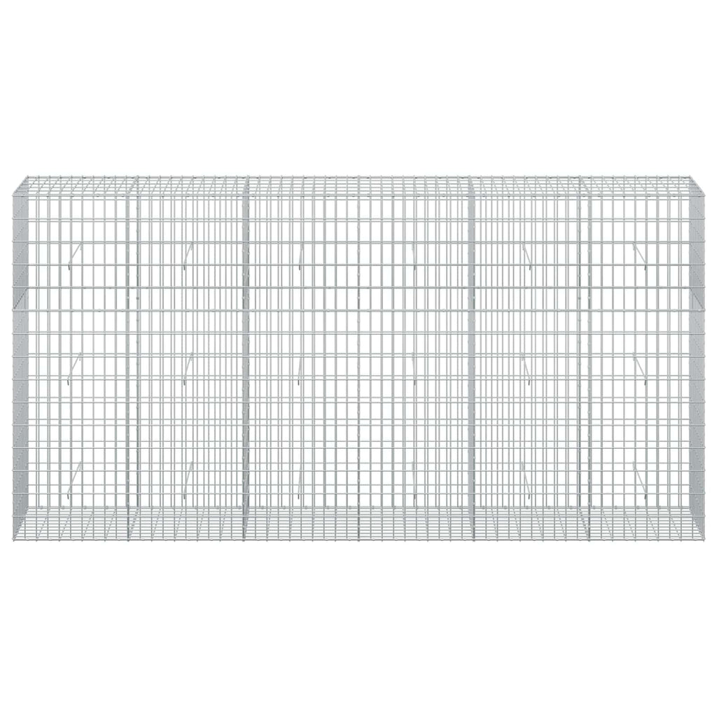 vidaXL Gabion z drutu 3,5 mm i siatką 5x10 cm 300x50x150 cm