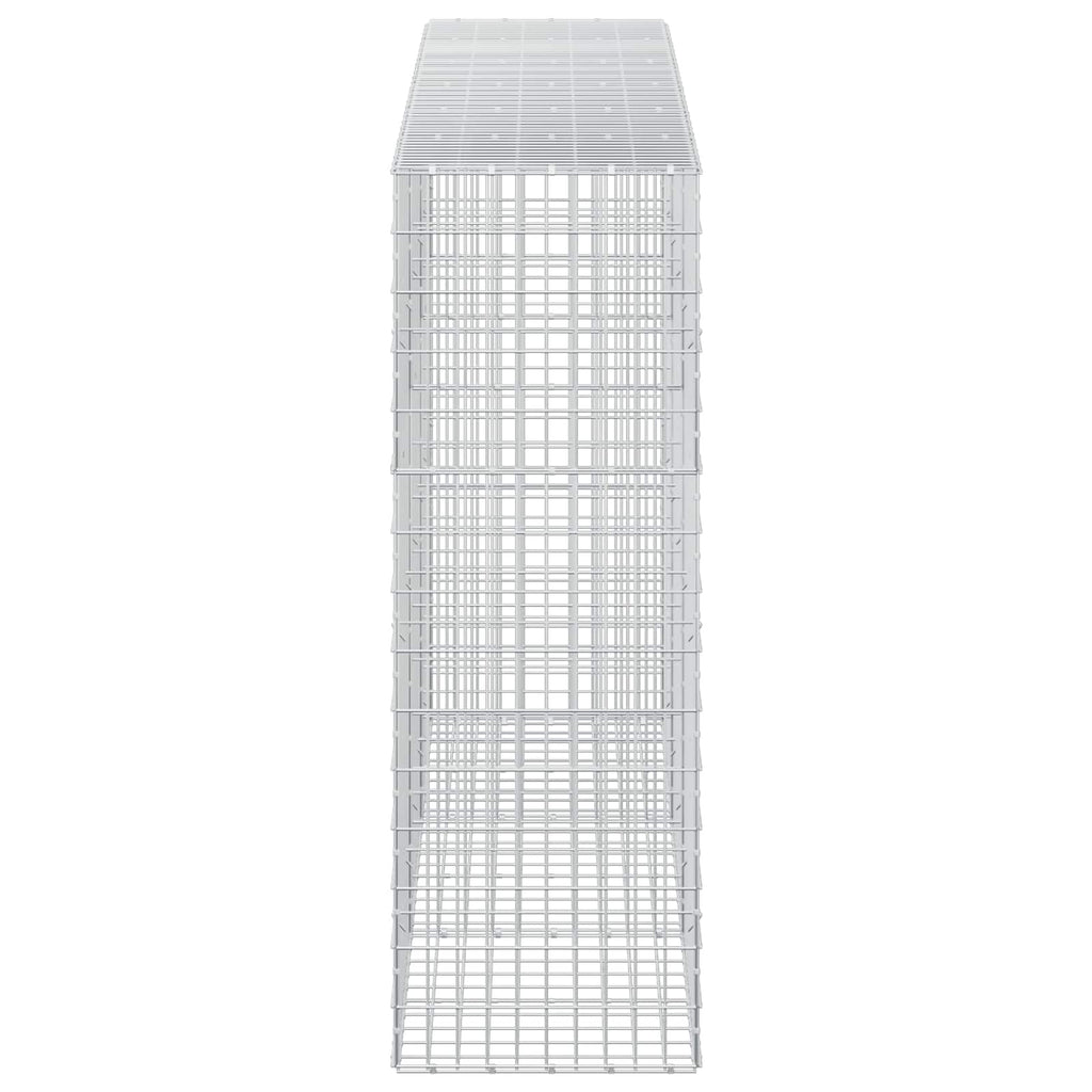 vidaXL Gabion z drutu 3,5 mm i siatką 5x10 cm 300x50x150 cm