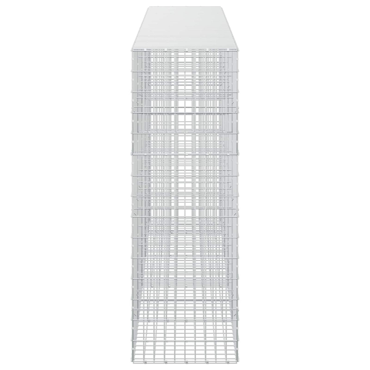 vidaXL Gabion z drutu 3,5 mm i siatką 5x10 cm 450x50x150 cm