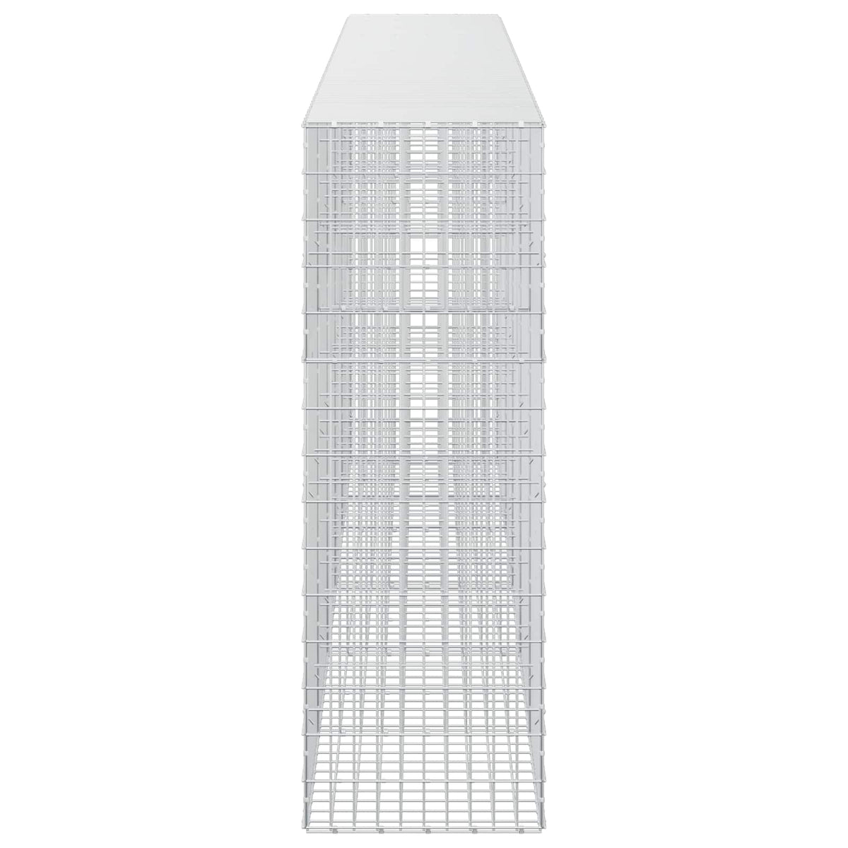 vidaXL Gabion z drutu 3,5 mm i siatką 5x10 cm 550x50x150 cm