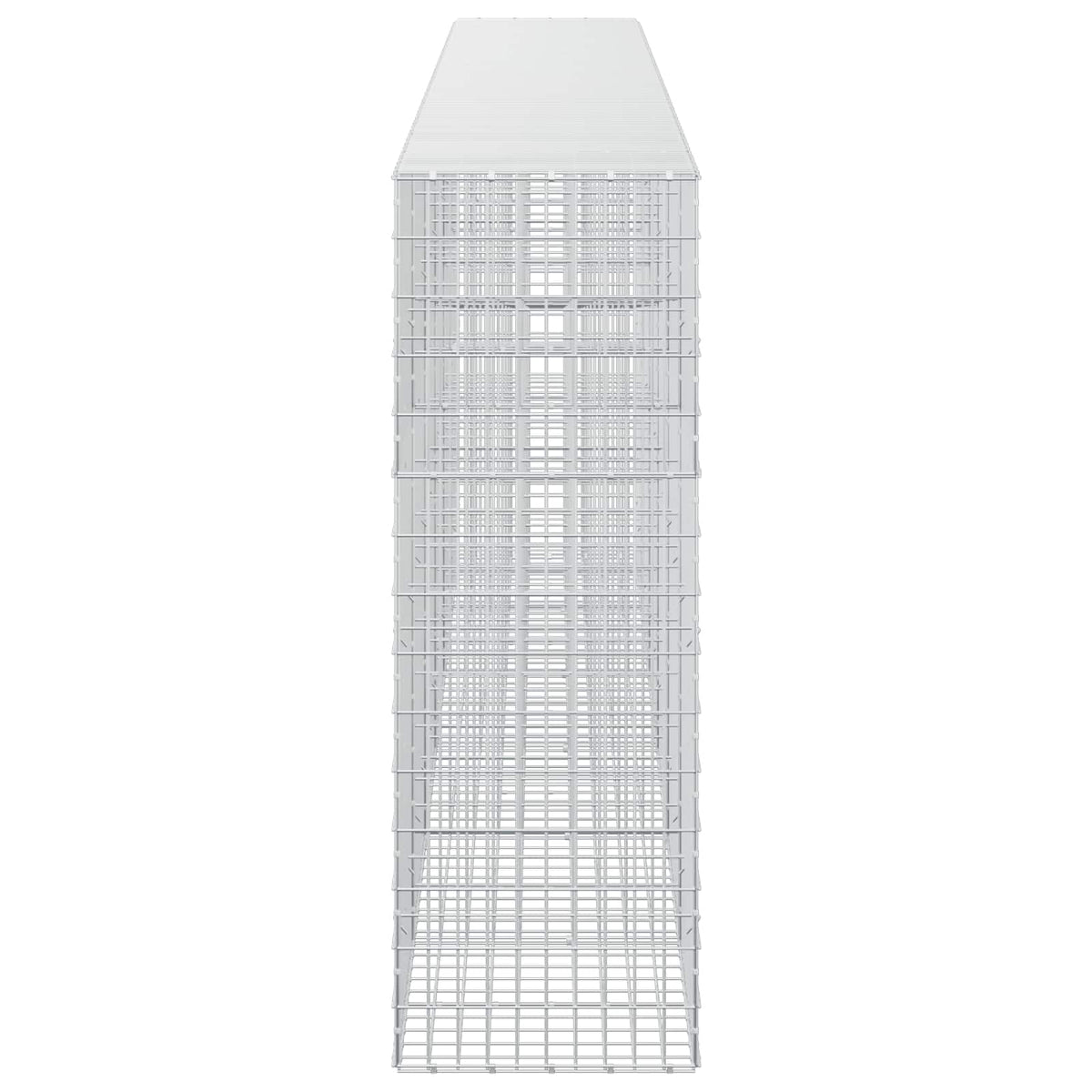 vidaXL Gabion z drutu 3,5 mm i siatką 5x10 cm 600x50x150 cm