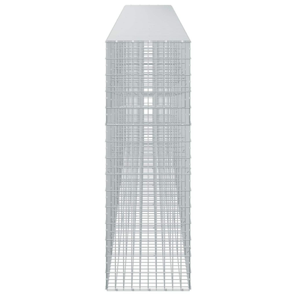 vidaXL Gabion z drutu 3,5 mm i siatką 5x10 cm 700x50x150 cm