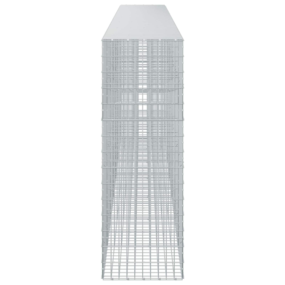 vidaXL Gabion z drutu 3,5 mm i siatką 5x10 cm 700x50x150 cm