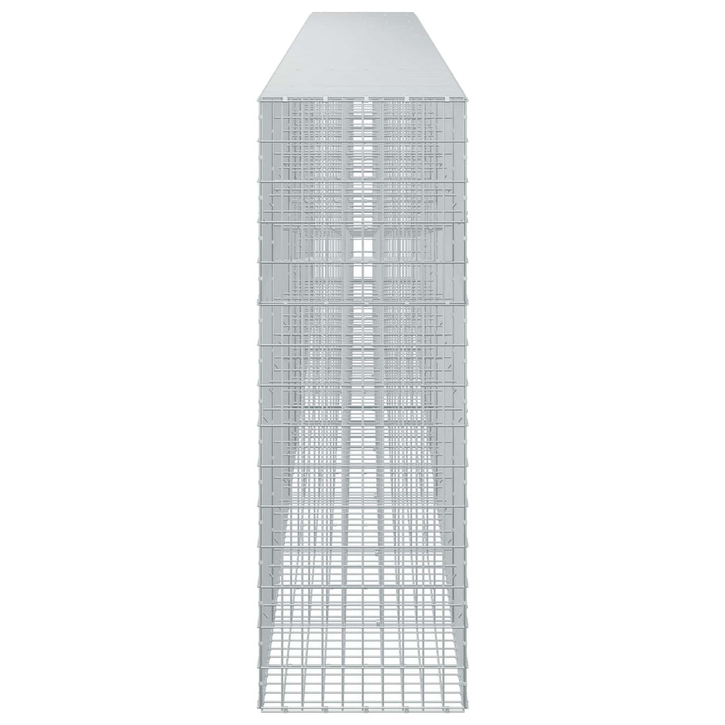 vidaXL Gabion z drutu 3,5 mm i siatką 5x10 cm 800x50x150 cm