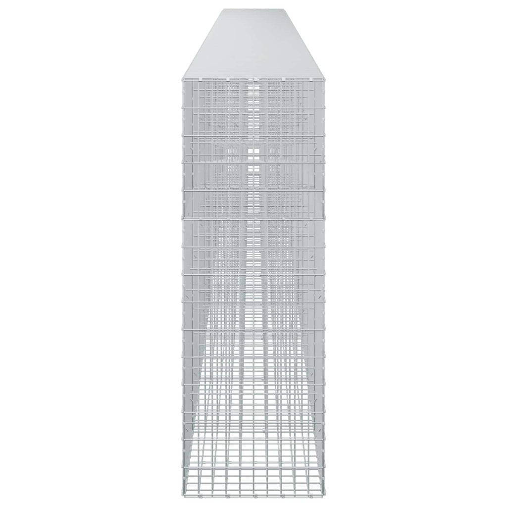 vidaXL Gabion z drutu 3,5 mm i siatką 5x10 cm 950x50x150 cm