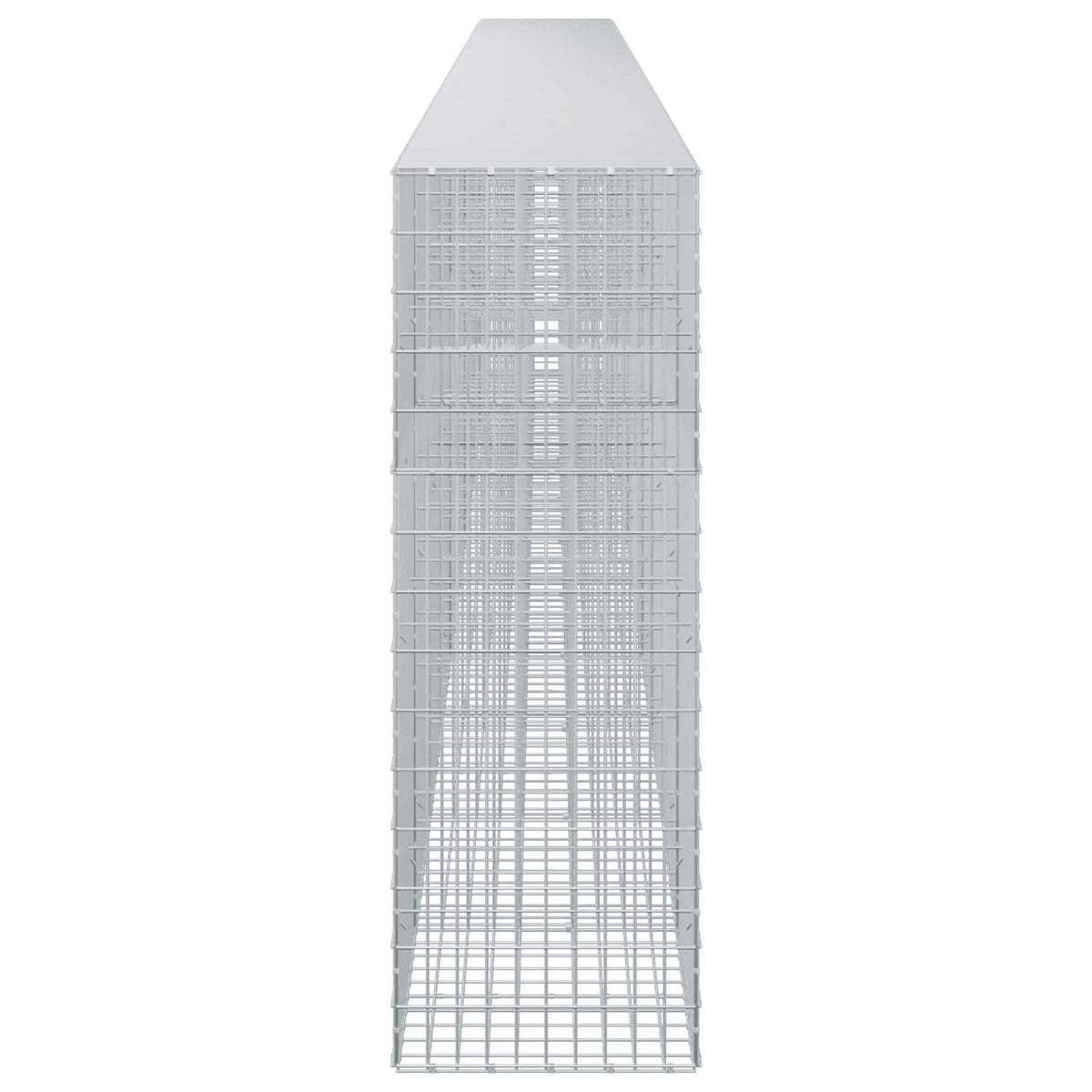 vidaXL Gabion z drutu 3,5 mm i siatką 5x10 cm 950x50x150 cm