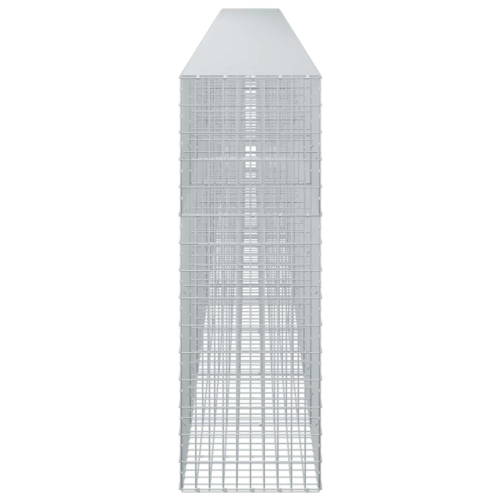 vidaXL Gabion z drutu 3,5 mm i siatką 5x10 cm 1000x50x150 cm