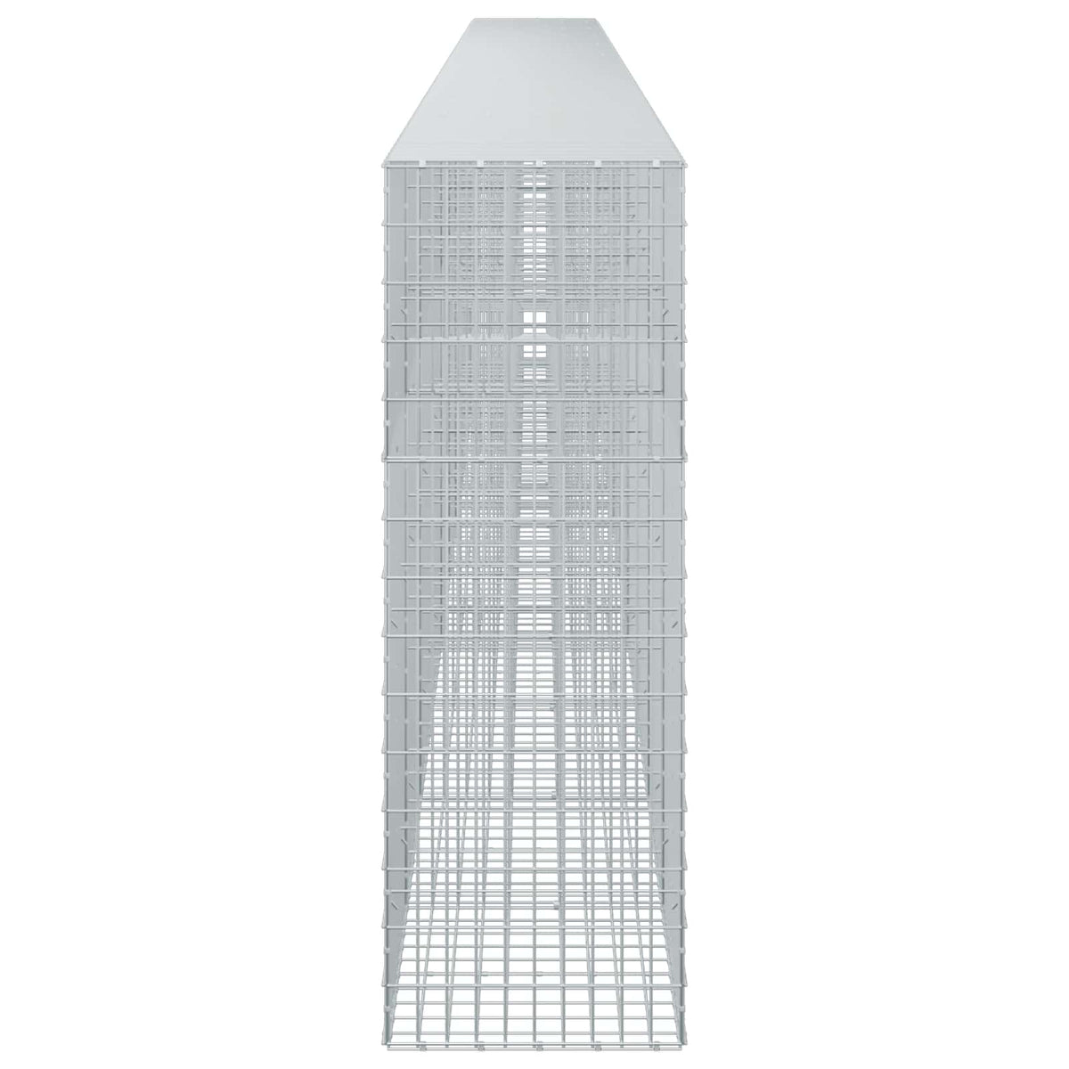 vidaXL Gabion z drutu 3,5 mm i siatką 5x10 cm 1000x50x150 cm